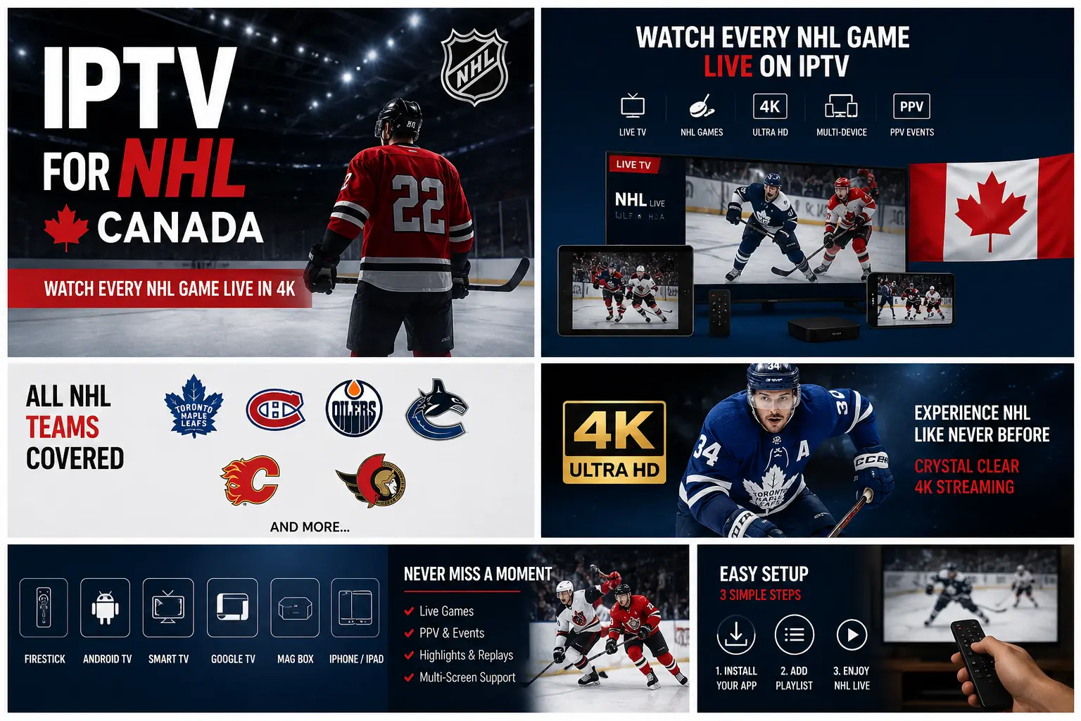 Hockey streaming category for Canadian viewers