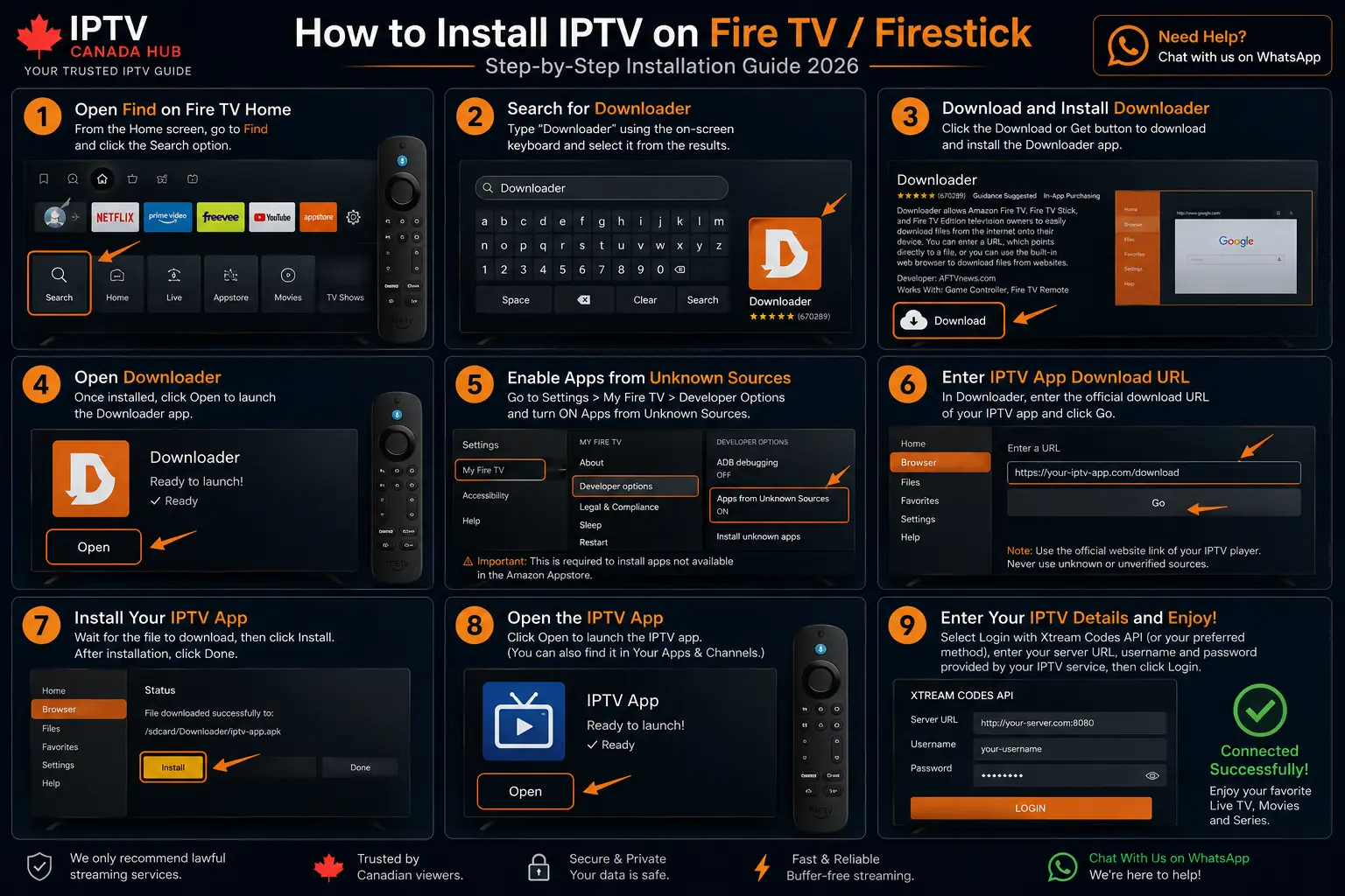 Fire TV and Firestick IPTV installation guide