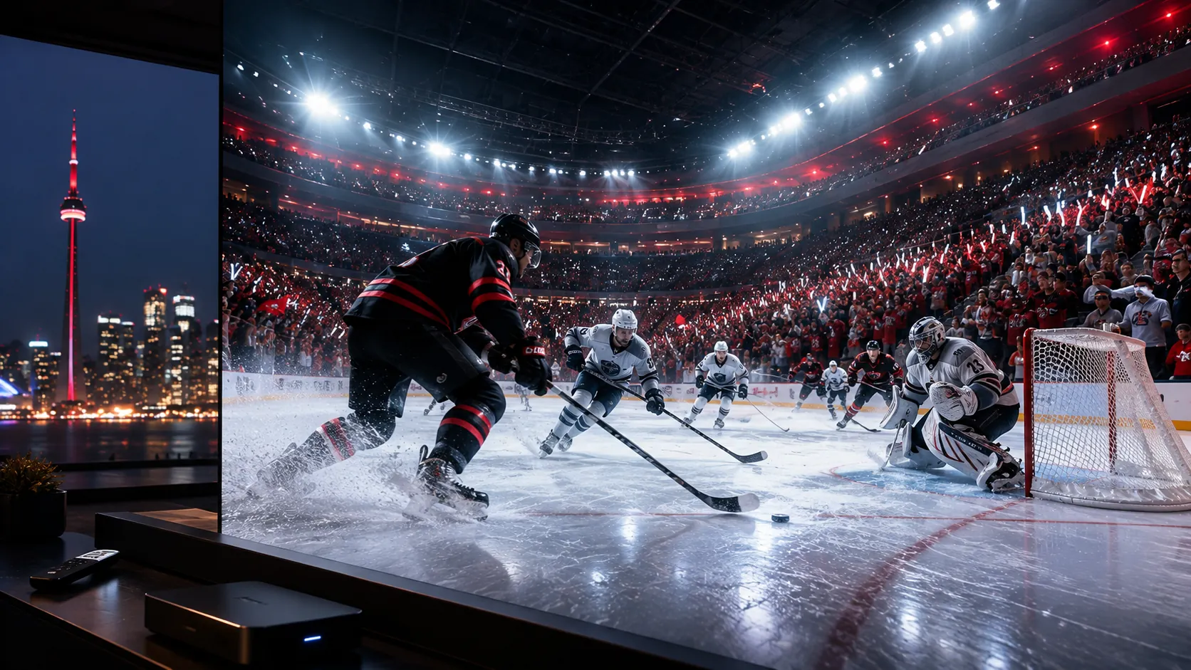 Live sports viewing with IPTV Toronto streaming setup