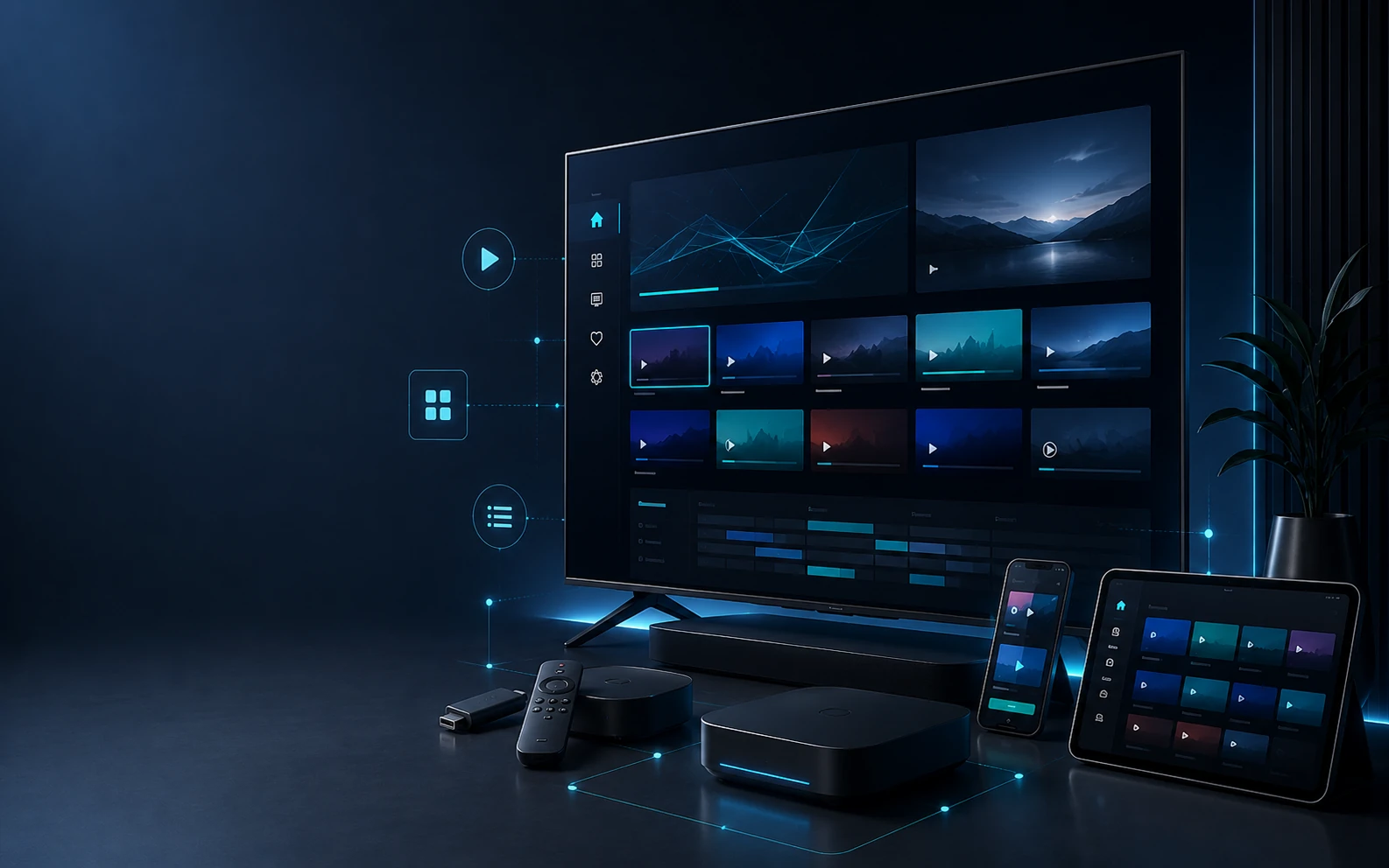 IPTV apps Canada on Smart TV Fire TV Android and mobile devices